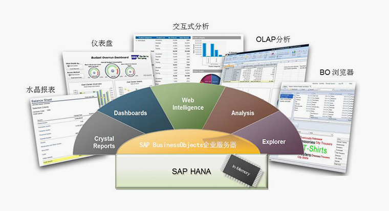 供應SAP**分析設備(HANA) 帶來實時洞察力