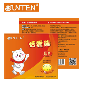 供應JUNTEN恬愛熊系列 小熊恬愛熊取暖帶 暖身貼 暖寶寶