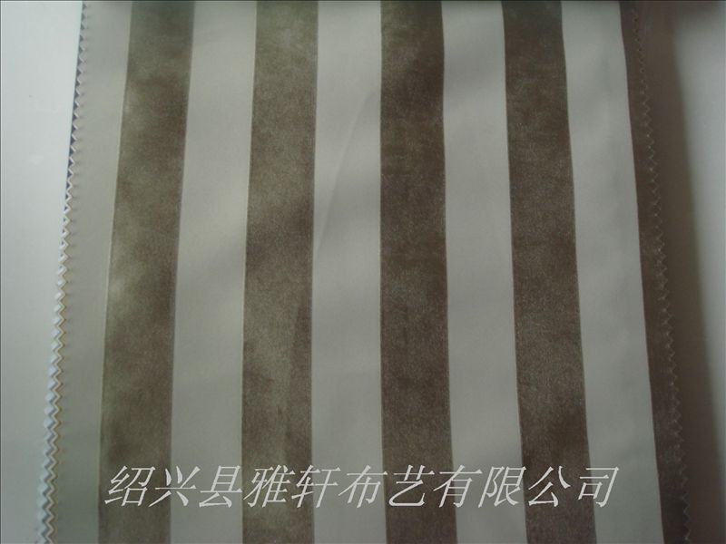 供應閃光條子遮光布*遮陽布柯橋窗簾批發公司窗簾