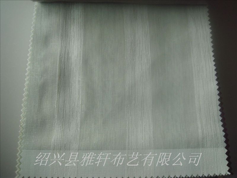 供應(yīng)*的工程紗條紋窗簾配紗麻紗賓館窗紗條子紗價格