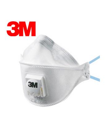 供應(yīng)3M9322防禽流感帶呼氣閥防護口罩防霧霾PM2.5頭帶FFP2單只防H7N9