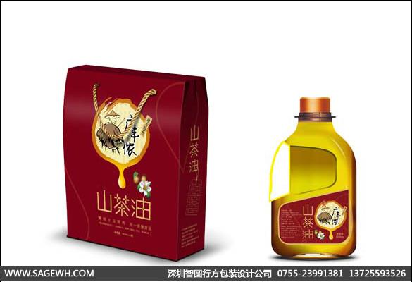 食用油外包裝箱設計，商標設計，標簽設計，瓶貼設計