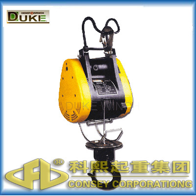供應(yīng)閩臺DU-250A電動葫蘆 DU系類迷你卷揚(yáng)機(jī)
