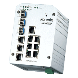 供應上海KorenixJetNet 3010G/3010G-w7+3G 千兆工業以太網交換機