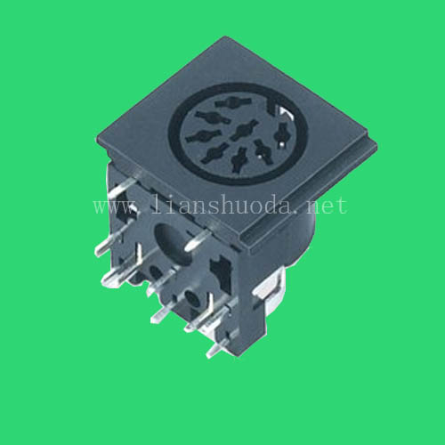 供應大DIN 4P~8P新款插座,大DIN面板帶孔插座