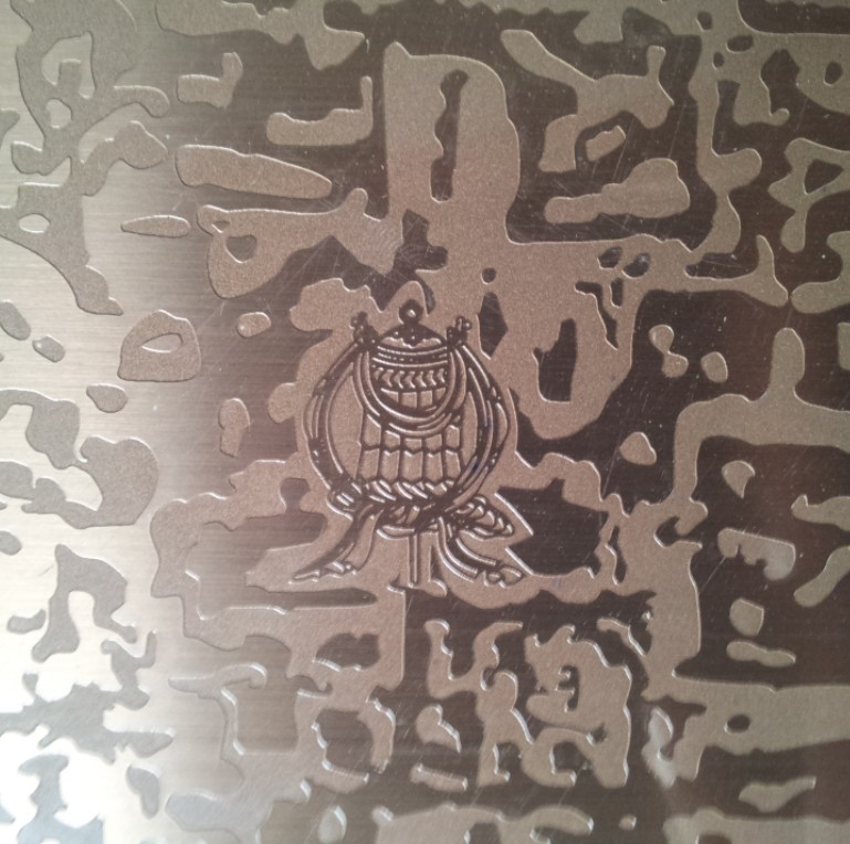 供應(yīng)蝕刻彩色衛(wèi)浴古銅色不銹鋼板