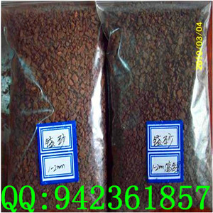 蕪湖市2-4mm除鐵錳濾池****錳砂濾料