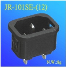 供應東莞JEC品字尾插座JR-101SE(12)