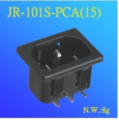 供應(yīng)東莞JEC品字尾插座JR-101 S-PCA(15)