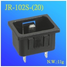 供應(yīng)東莞JEC品字尾插座JR-102S-(20)