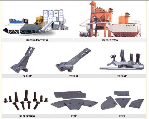 成都金瑞攪拌機(jī)葉片、攪拌機(jī)襯板、攪拌臂