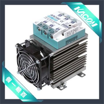 供應韓國凱昆KACON 三相固態繼電器 散熱器+風扇一體型KSC-2030ZDHF