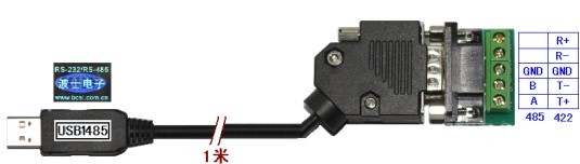 供應USB轉RS-485/422模塊 USB1485 波仕卡