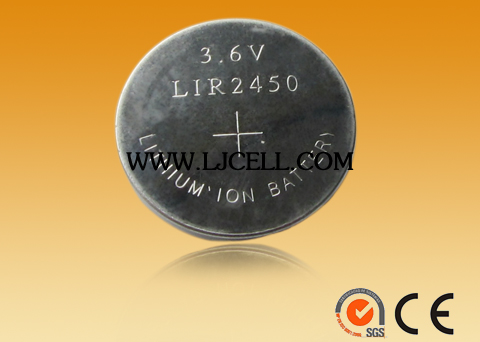 供應特價***手電筒用鋰離子可充電電池，LIR2450，LIR2032