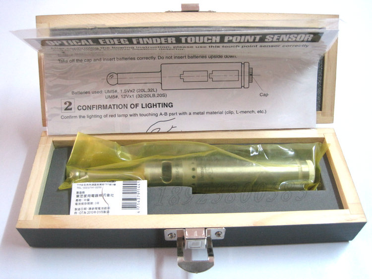 供應臺灣SOE-20LB光電式尋邊器、分中棒、發(fā)光尋邊器、發(fā)聲尋邊器