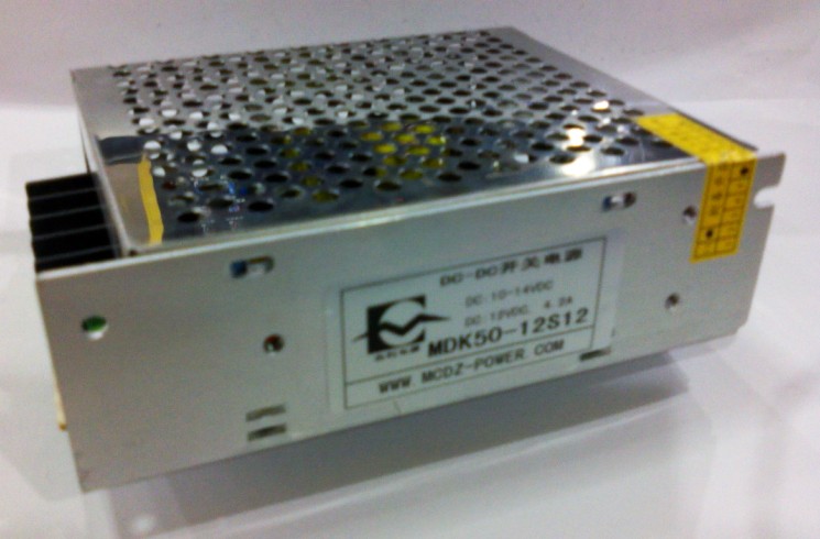 24V轉12v50W開關電源DC-DC50W開關電源 LED開關電源