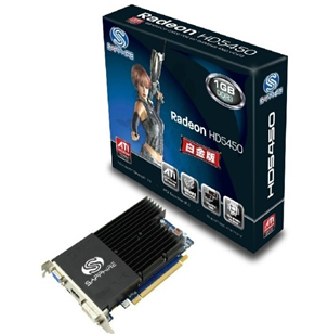供應(yīng)藍(lán)寶石 HD5450 白金版 共享1G D3