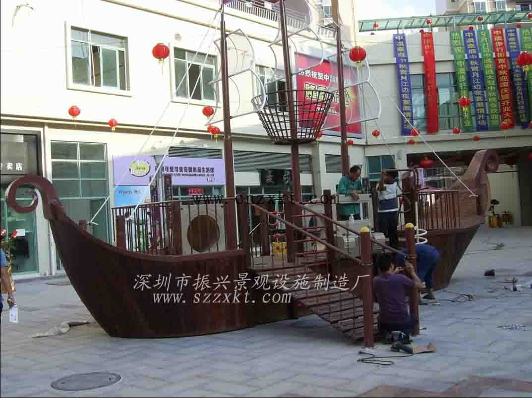 供應(yīng)公園海盜船|深圳景觀船廠家|木質(zhì)景觀船材質(zhì)特點(diǎn)