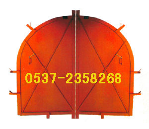 供應(yīng)礦用門B*H=5000*3800斜風(fēng)井防爆門