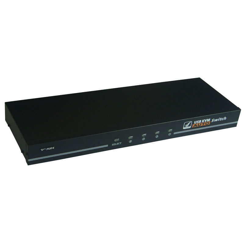 供應4口USB KVM自動切換器