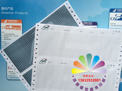 供應(yīng)保密工資單印刷