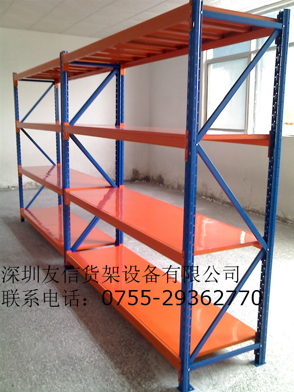 深圳觀瀾貨架廠供應中型庫房貨架