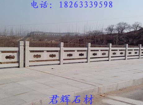 供應(yīng)五蓮紅石材欄桿，花崗石欄桿，大理