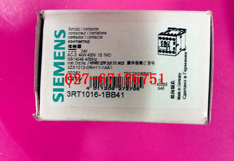 3RT1016-1BB41/SIMENES西門子接觸器現(xiàn)貨
