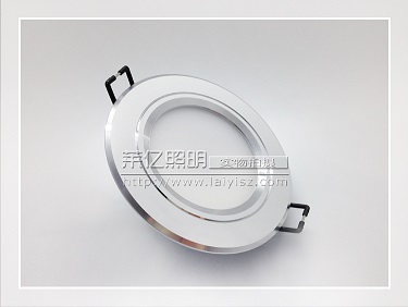 供應廠家供應LED筒燈外殼 新款壓鑄鋁外殼 4寸貼片9W筒燈外殼