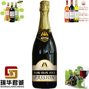 供應PATRITTI芭翠提純黑葡萄汁無醇起泡酒無醇氣泡酒