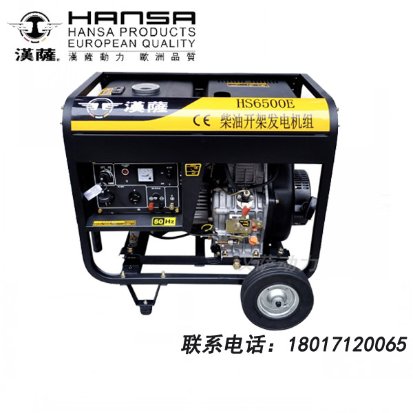 HS6500E 柴油發電機組多少錢