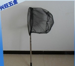 供應大口徑密網眼抄網 不銹鋼可定位撈魚網