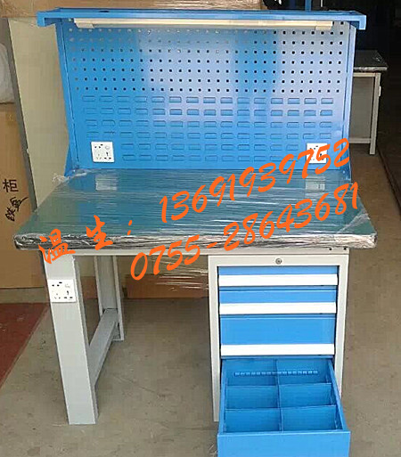 供應(yīng)防靜電工作臺，燈架工作臺，車間裝配臺