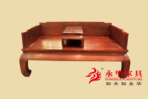 廣東紅木家具著名**古典羅漢床紅木大床多款式供應