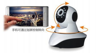 供應雙高清無線網絡攝像機