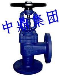 供應角式截止閥,中鼎WJ44H角式波紋管截止閥,江蘇閥門,無錫閥門
