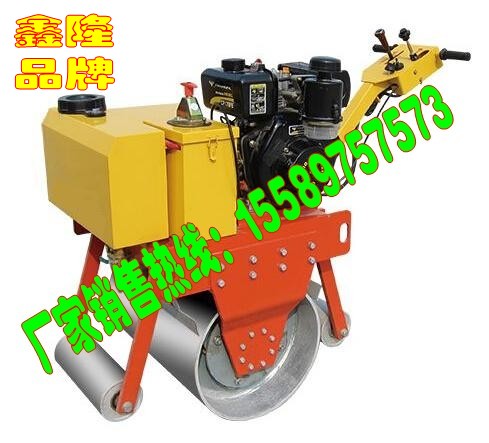 供應山東鑫隆XLYL-600手扶式單鋼輪振動壓路機