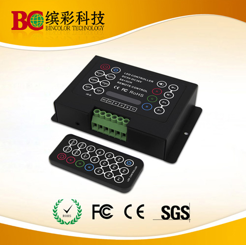 供應珠海繽彩可編輯LED RGB控制器 BC-380-8A