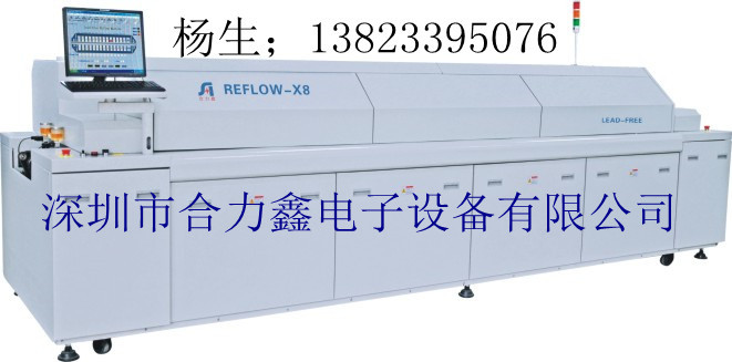 供應無沿8溫區回流焊