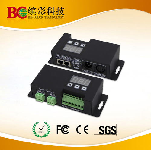 供應DMX512恒壓型3路驅動器BC-853