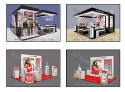 供應化妝品展柜制作