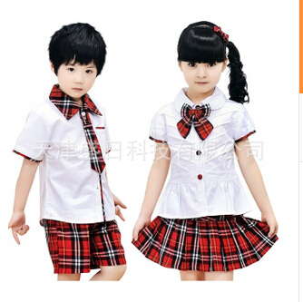 供應兒童幼兒園校服襯衫