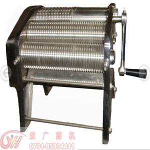 供應DZ-10A手搖制丸機_手工水丸機_簡易搓丸機_益宏藥機