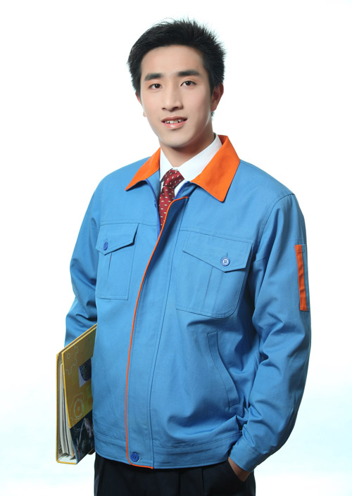 新款工作服定做 勞保服 廠服 套裝 長袖工裝工服批發(fā)