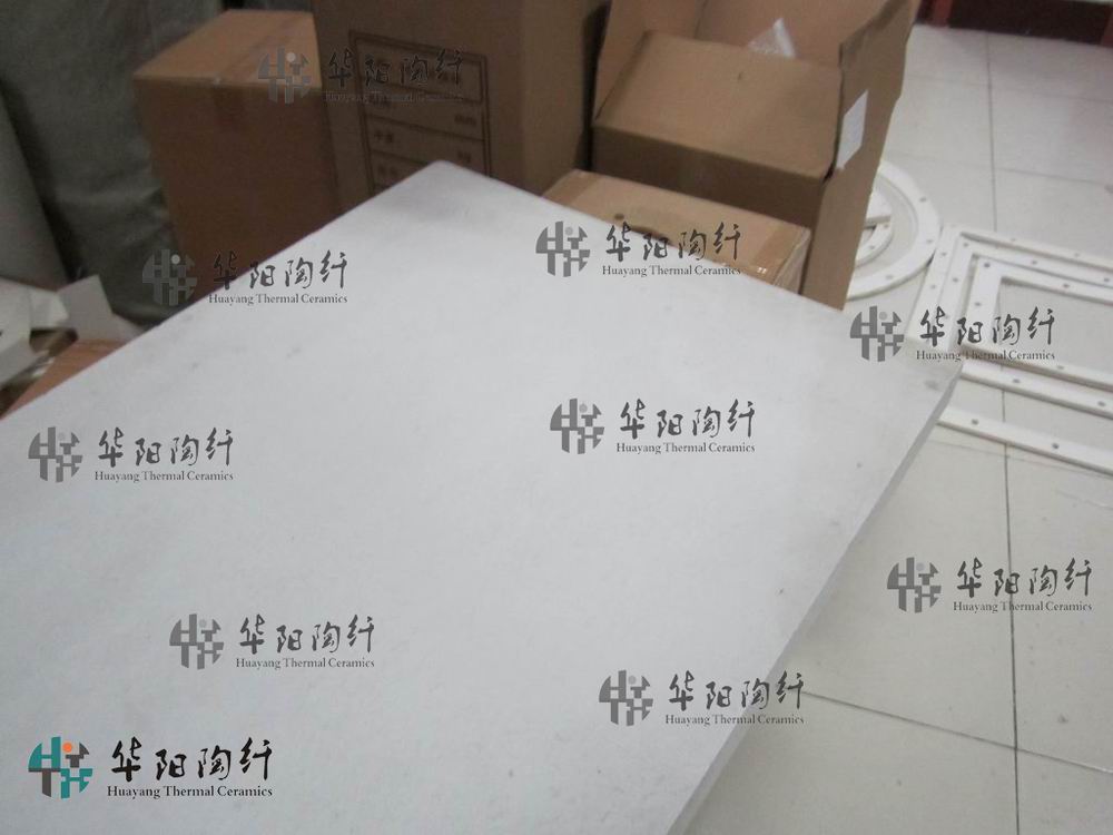 供應高溫窯爐背襯保溫隔熱用陶瓷纖維半硬板
