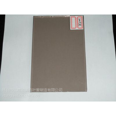 供應(yīng)5mm灰茶鍍膜百葉窗玻璃