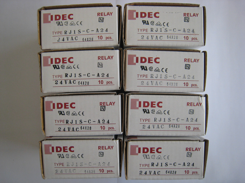 和泉IDEC通用繼電器RJ1S-C-A24及底座SJ1S-05B