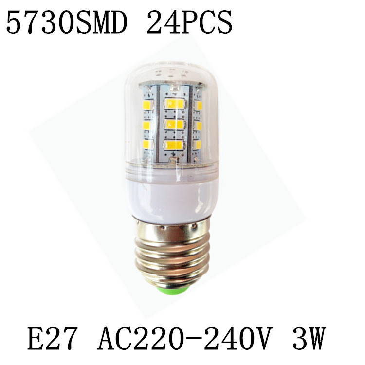 E27 5730SMD玉米燈 帶外罩