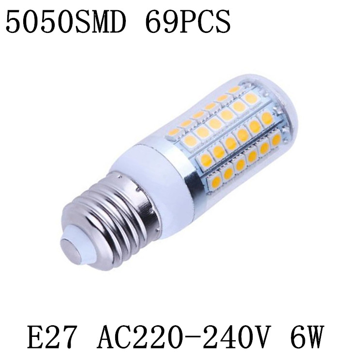 E27 69SMD5050玉米燈