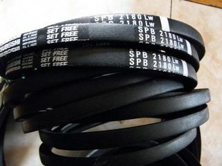 供應SPB窄V帶型號參數大全